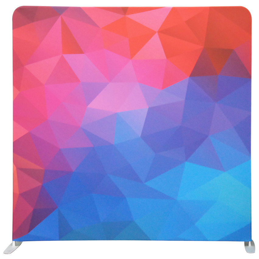 8ft Straight Tension Fabric Display