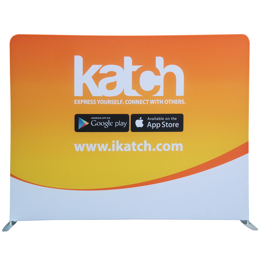 10ft Straight Tension Fabric Display