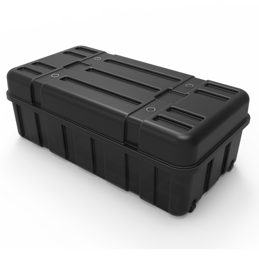 10ft Curved Tension Fabric Display with Case to Podium