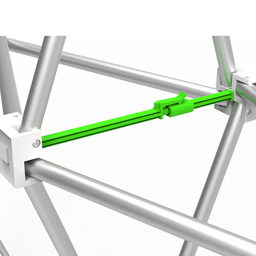 10ft Straight Pop Up Display