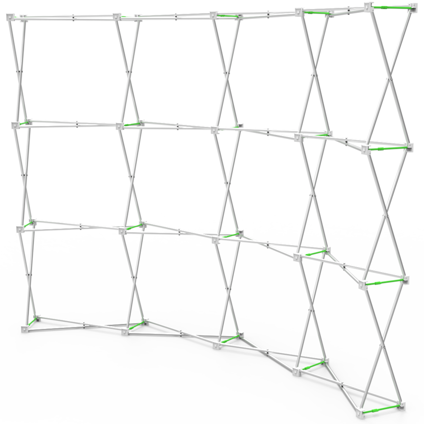 10ft Curved Pop Up Display