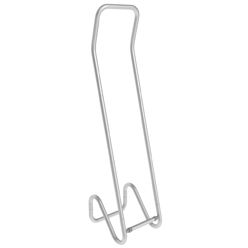 S-Shaped Literature Stand with Graphic