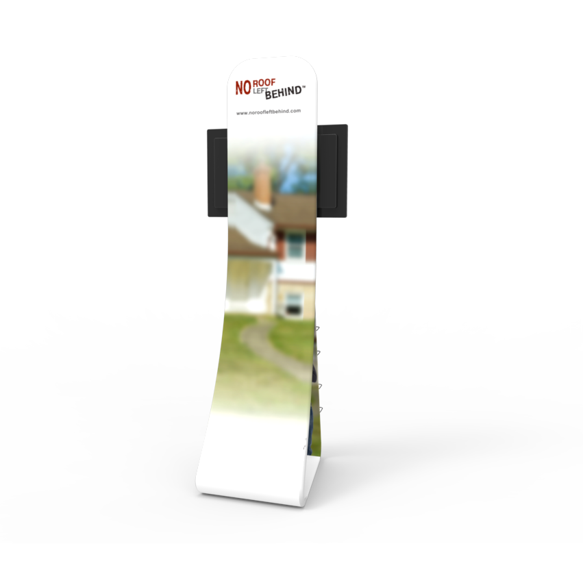 iPad & TV Stand with Graphic