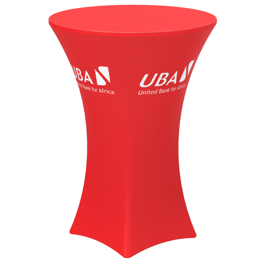 Cocktail Table Cover with Graphic