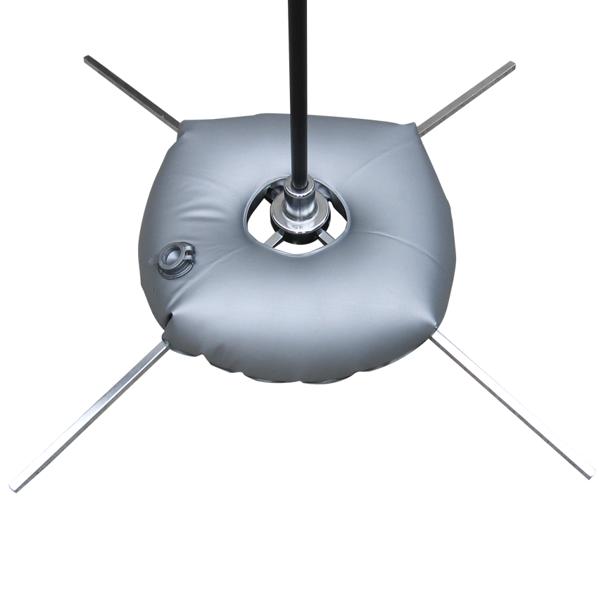 11ft Teardrop Flying Banner with Cross Base & Water Bag - Two Sets