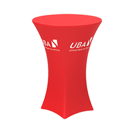 Cocktail Table Cover with Graphic