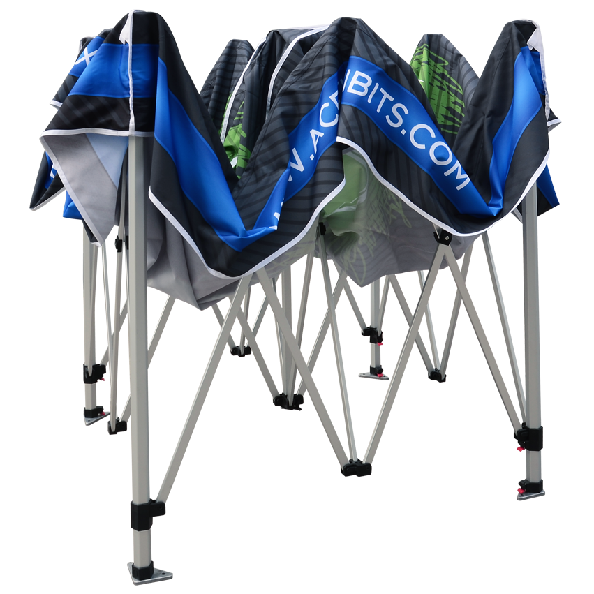 10ft Aluminum Pop Up Tent with Graphic