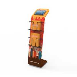 iPad & Literature Stand with Graphic