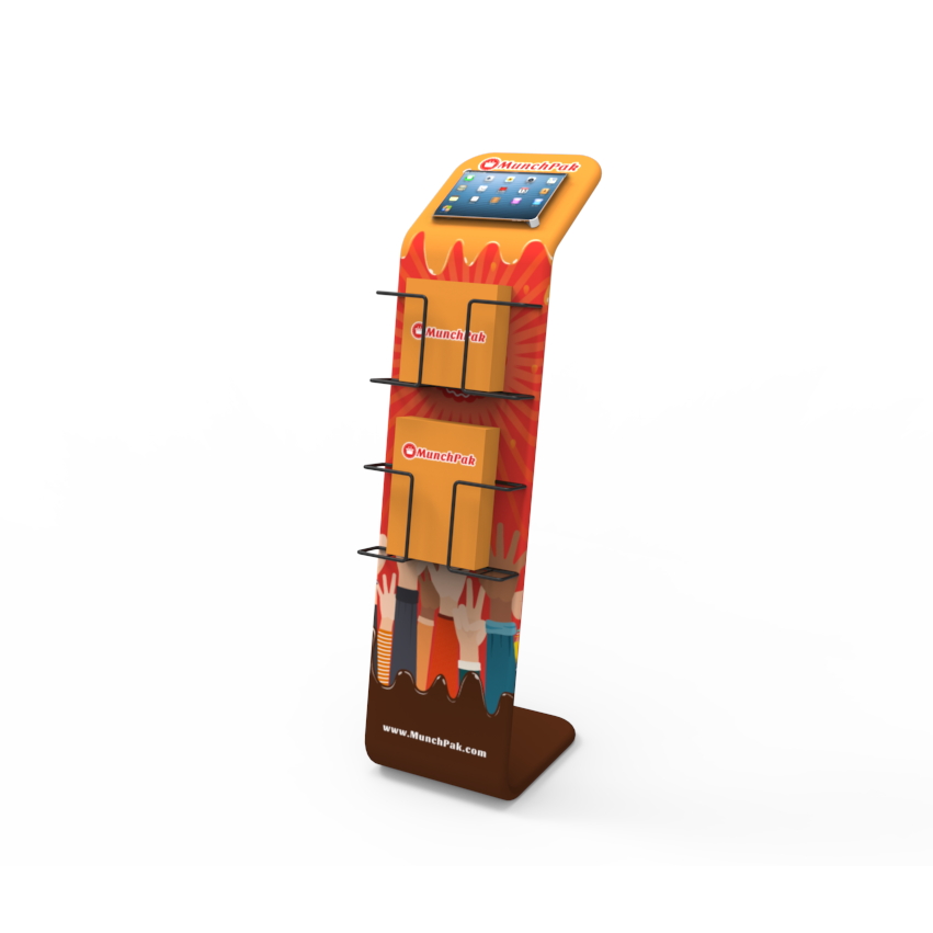 iPad & Literature Stand with Graphic