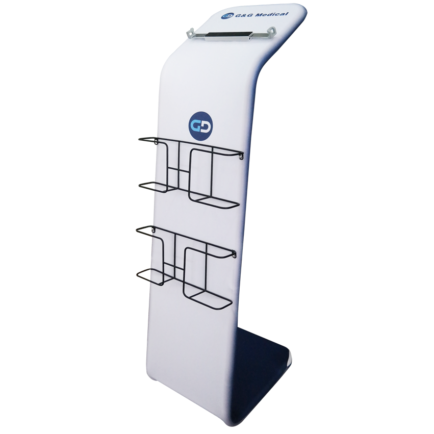 iPad & Literature Stand with Graphic