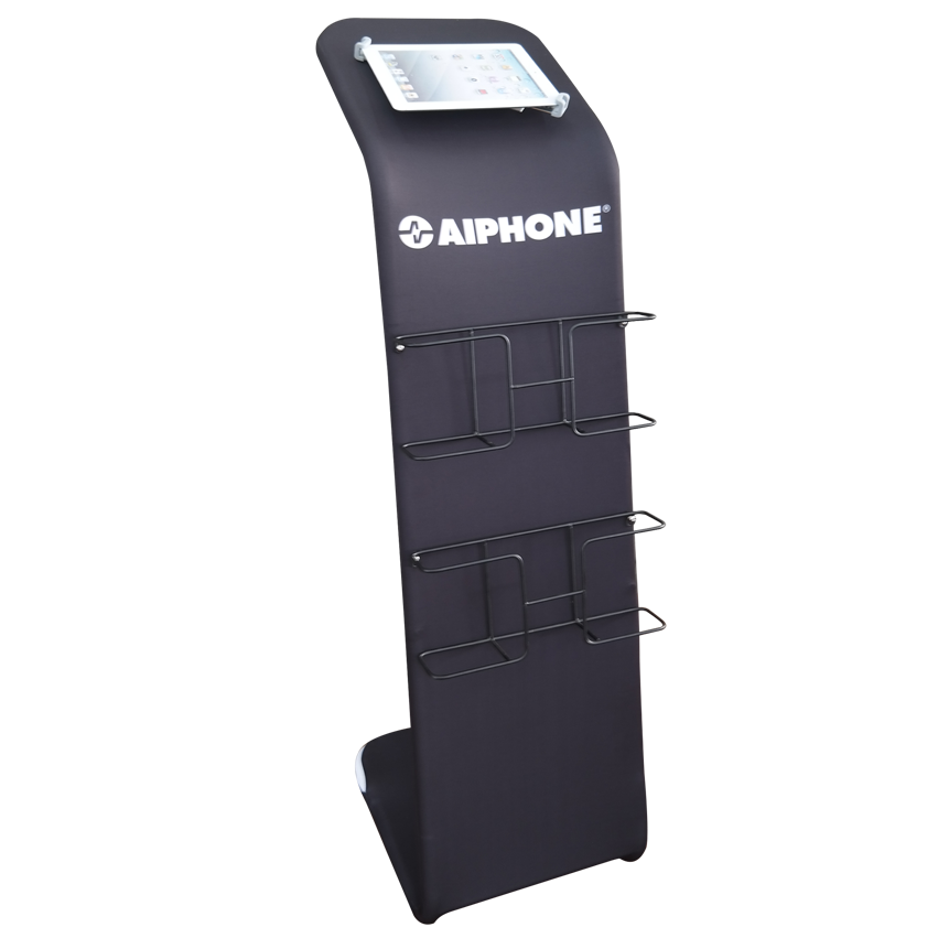 iPad & Literature Stand with Graphic